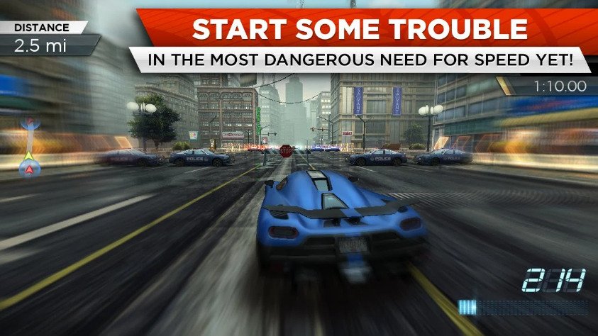 Need for Speed ​​Most Wanted Apk Dinero infinito y oro