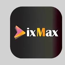 DixMax APK interface showing movie and TV streaming options.